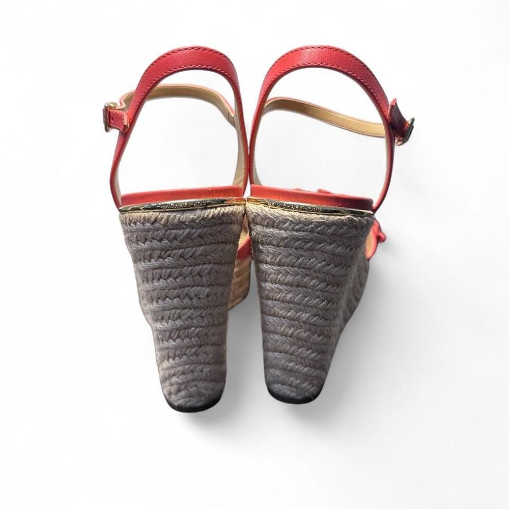 Michael-kors Women's Pink and Orange Sandals - Picture 3 of 6